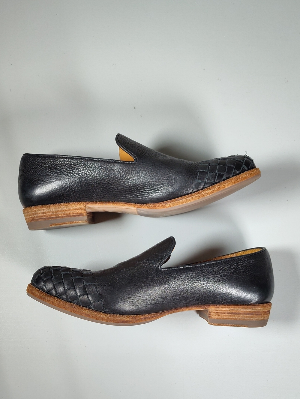 Blackstone HL58 Black Calfskin Leather Loafers 38‎ - Picture 7 of 11